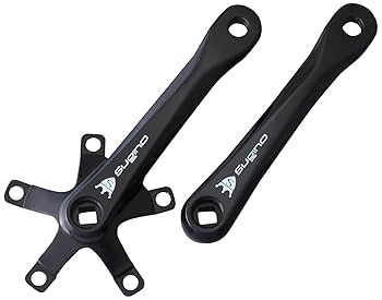 Amazon | Sugino(スギノ) Mighty Tour クランクセット ABK BLK